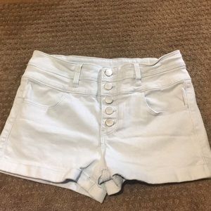 High waisted shorts